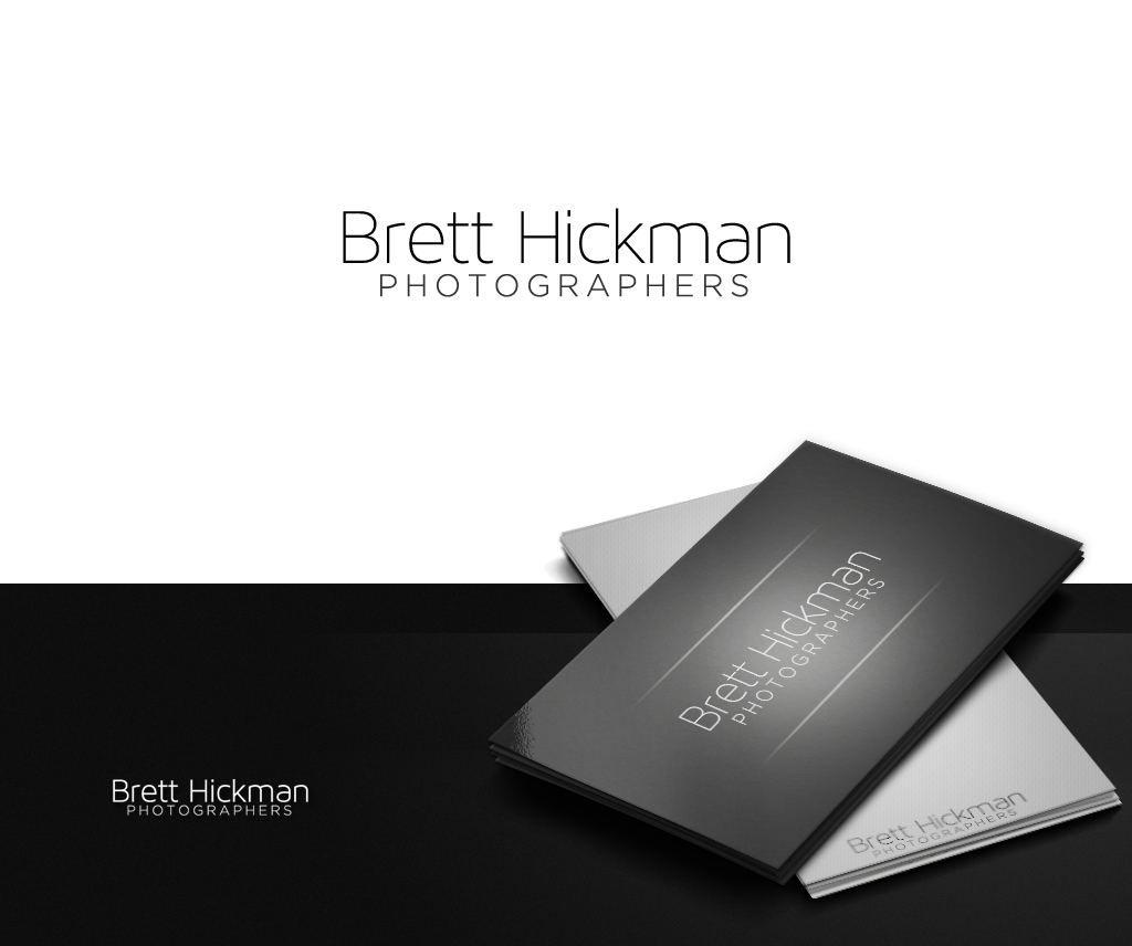 Diseño de Logo por JohnM. para Brett Hickman Photographers | Diseño #3345876