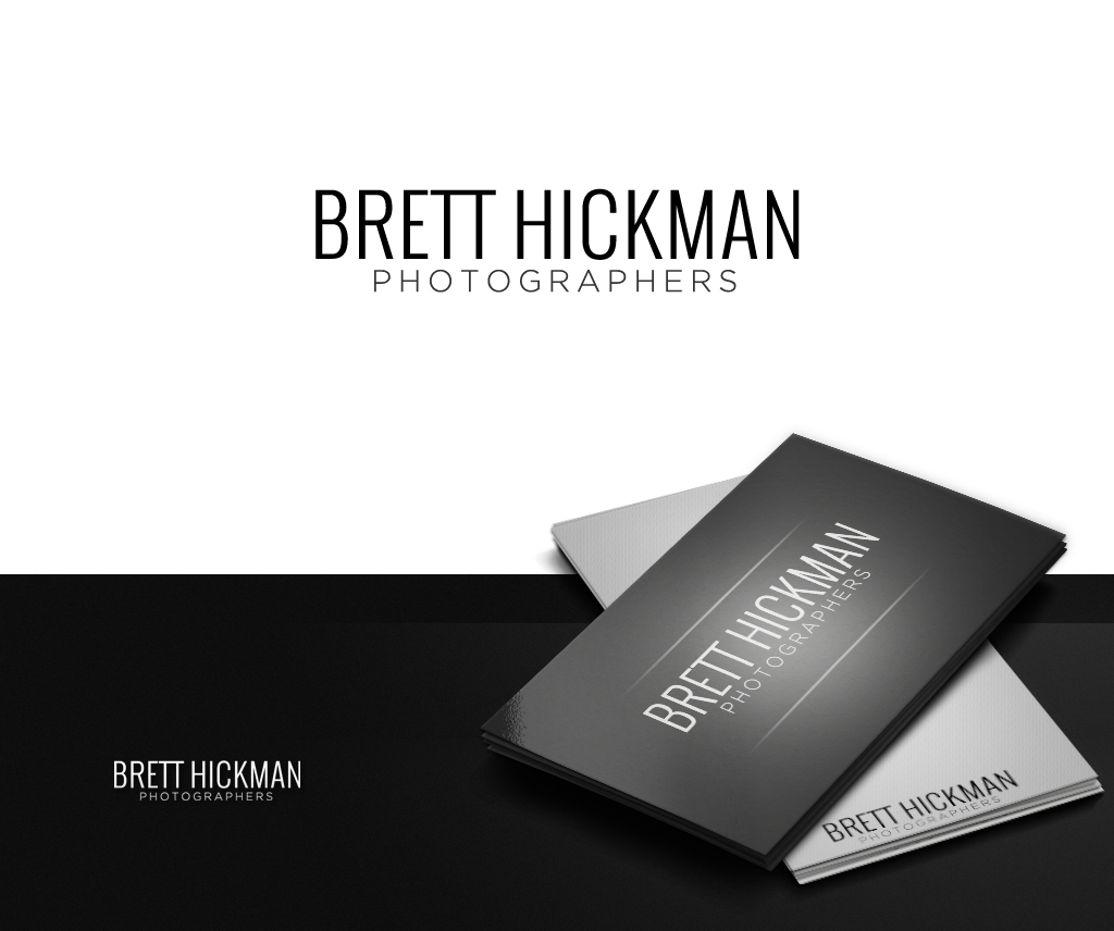Diseño de Logo por JohnM. para Brett Hickman Photographers | Diseño #3360689