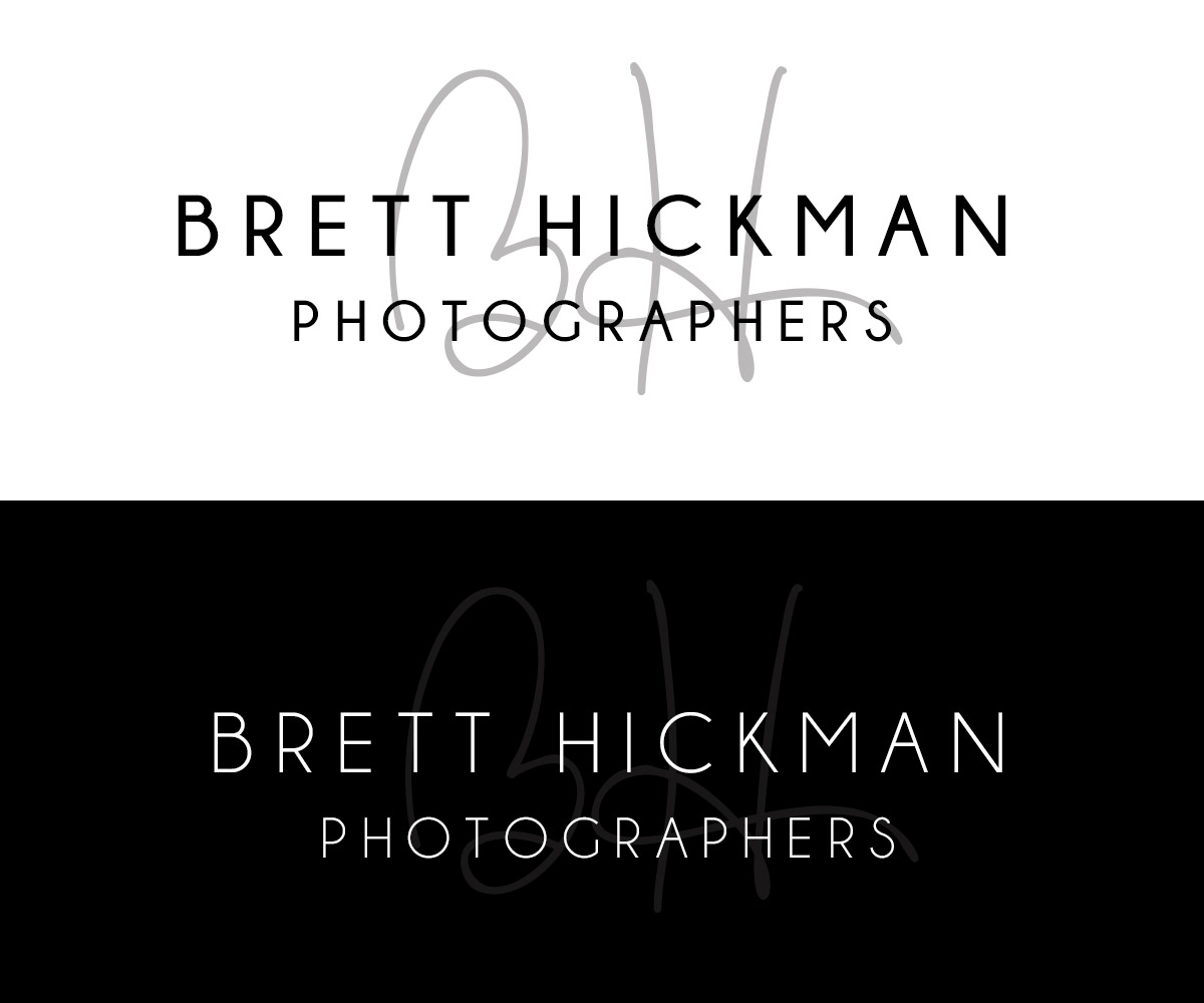 Diseño de Logo por designuvation para Brett Hickman Photographers | Diseño #3363034