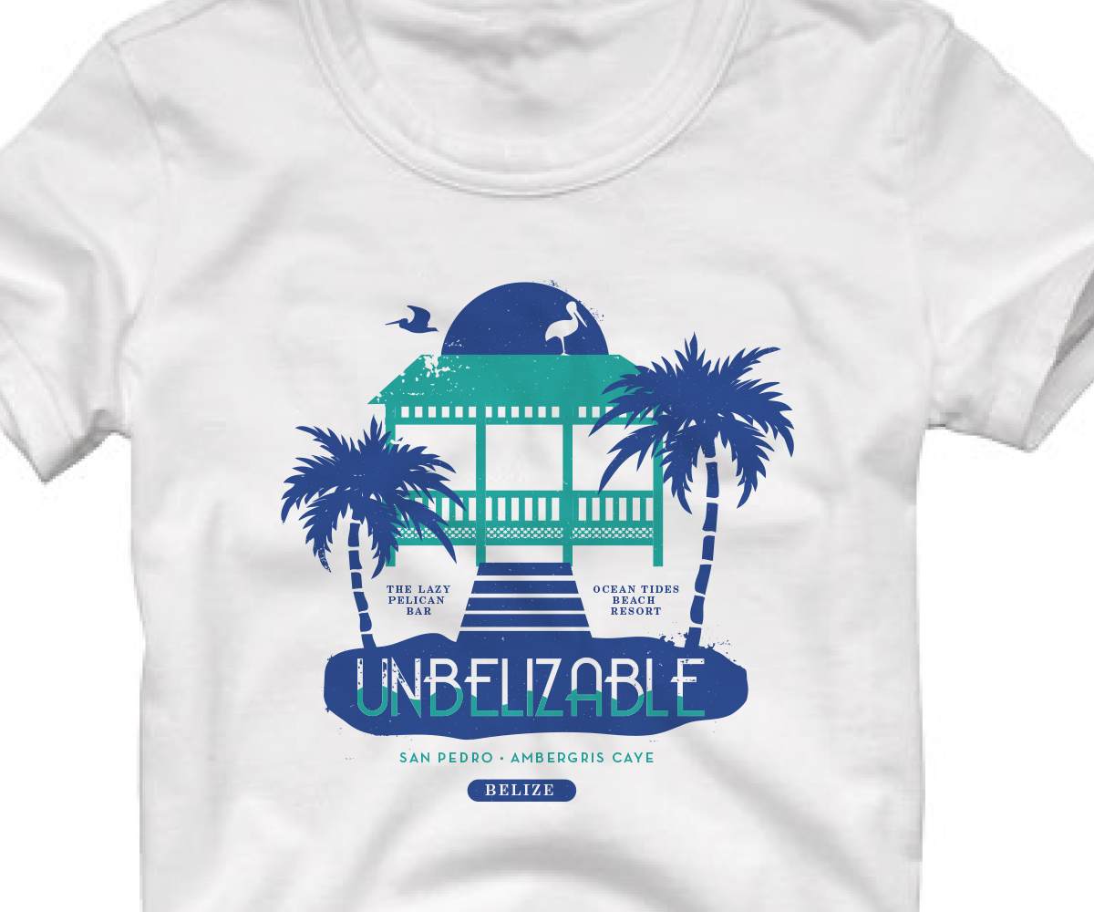 T-shirt Design by Sacha's for Tides Beach Resort LTD | Design #3503403