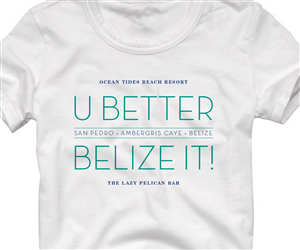 T-Shirt-Design von Sacha's für Tides Beach Resort LTD | Design: #3503422