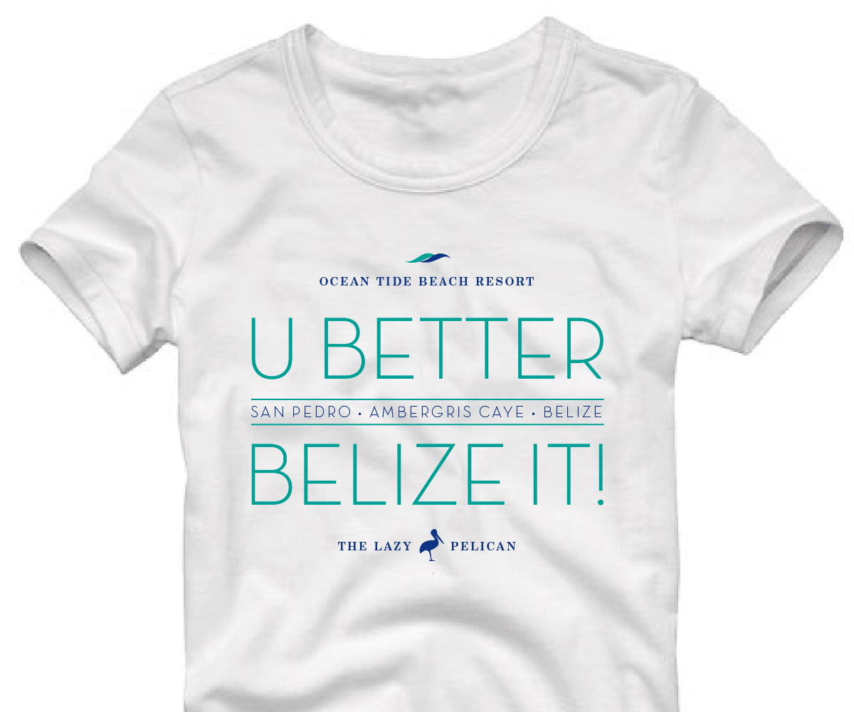 Diseño de Camiseta por Sacha's para Tides Beach Resort LTD | Diseño #3550183