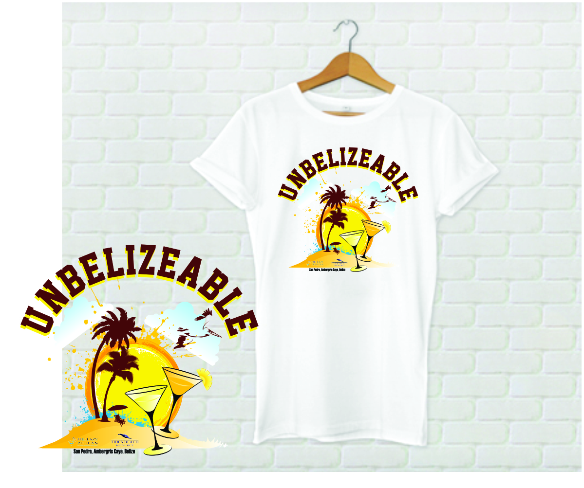 T-shirt Design by InkPink Studio for Tides Beach Resort LTD | Design #3354462