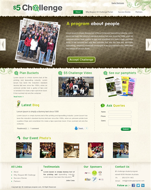 Wordpress Design by webxvision for Exela Ventures LLC | Design: #836200