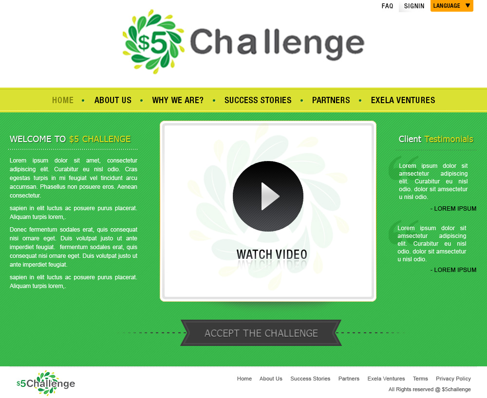 Diseño Wordpress por Eminents Infosoft para Exela Ventures LLC | Diseño #849980