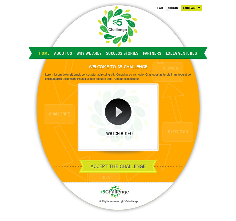 Wordpress Design by Eminents Infosoft for Exela Ventures LLC | Design #853683
