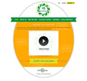 Wordpress Design by Eminents Infosoft for Exela Ventures LLC | Design: #853683
