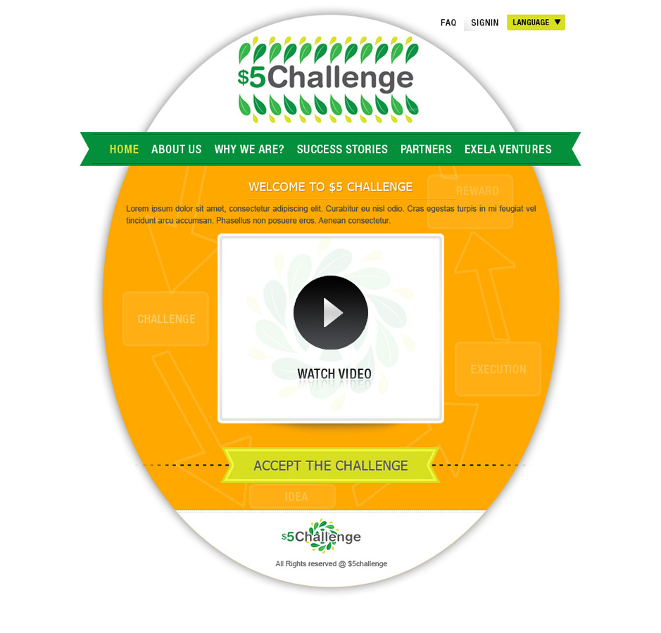 Wordpress Design by Eminents Infosoft for Exela Ventures LLC | Design #853685