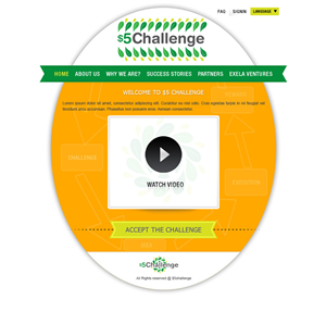 Wordpress Design by Eminents Infosoft for Exela Ventures LLC | Design: #853685