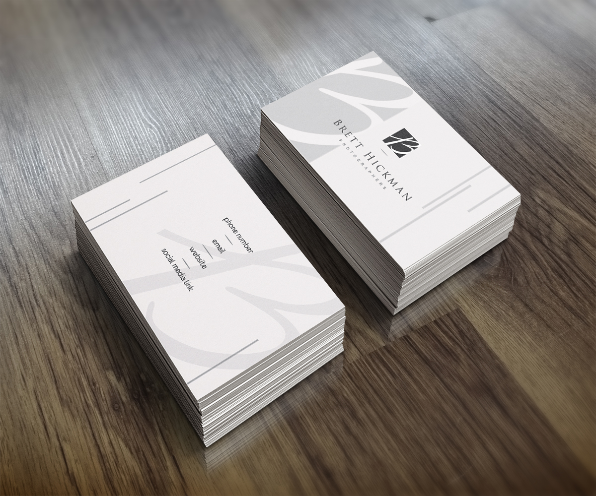 Business Card Design by Lorenzo Vizin for Brett Hickman Photographers | Design #3482509