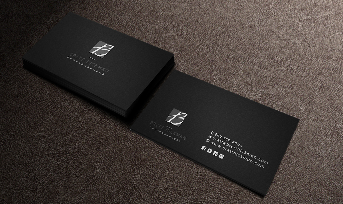 Business Card Design by GTools for Brett Hickman Photographers | Design: #3483285