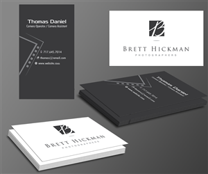 Business Card Design by kousik for Brett Hickman Photographers | Design: #3482869