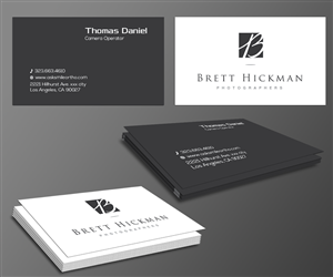Business Card Design by kousik for Brett Hickman Photographers | Design: #3486094