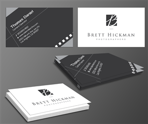 Business Card Design by kousik for Brett Hickman Photographers | Design: #3486167