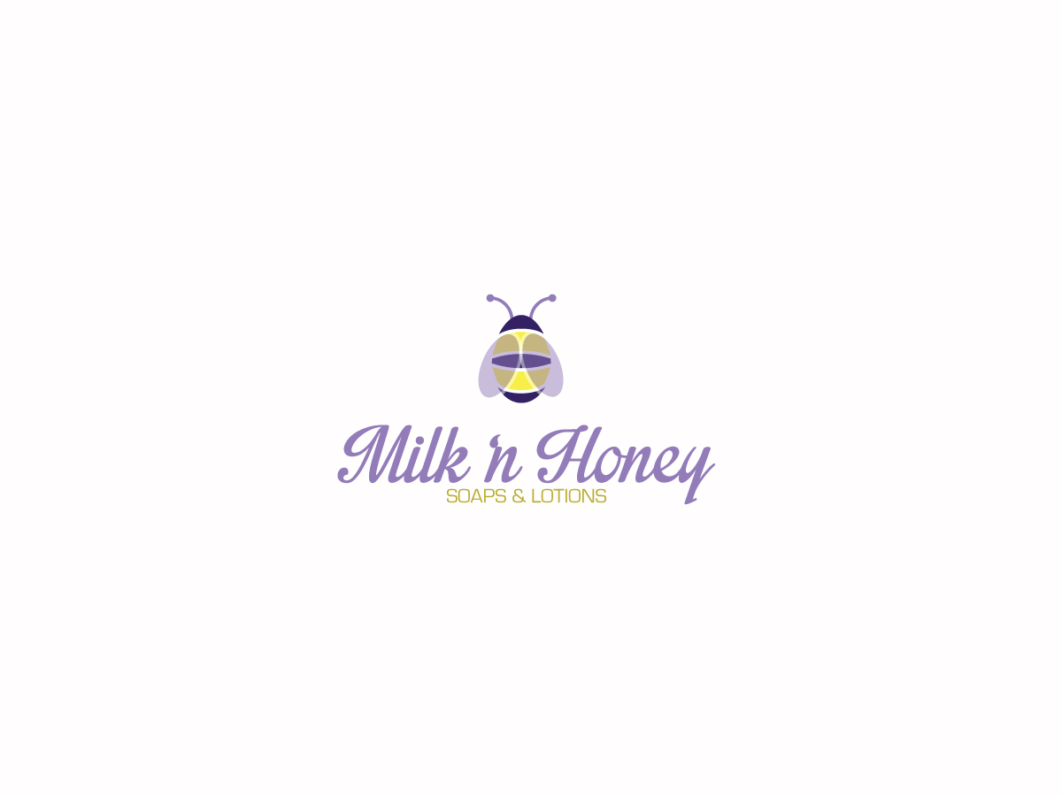 Logo Design by Studio8 for Milk n Honey Soaps and Lotions | Design #3374813