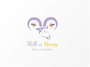 Logo Design by kavish for Milk n Honey Soaps and Lotions | Design: #3353588