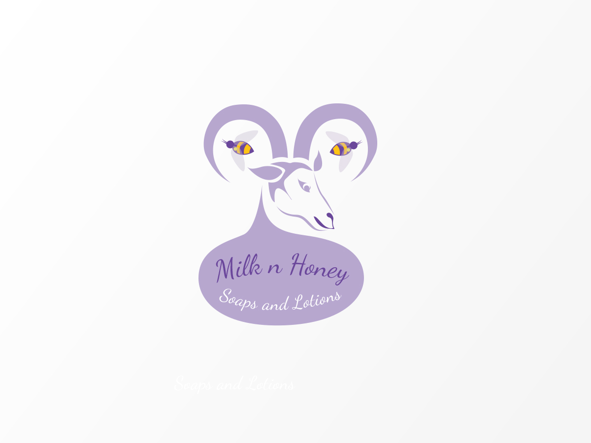 Logo Design by kavish for Milk n Honey Soaps and Lotions | Design #3353592