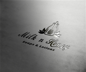 Logo Design by subinps for Milk n Honey Soaps and Lotions | Design: #3371601
