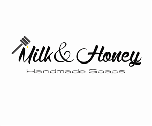 Logo Design by draper for Milk n Honey Soaps and Lotions | Design: #3366488