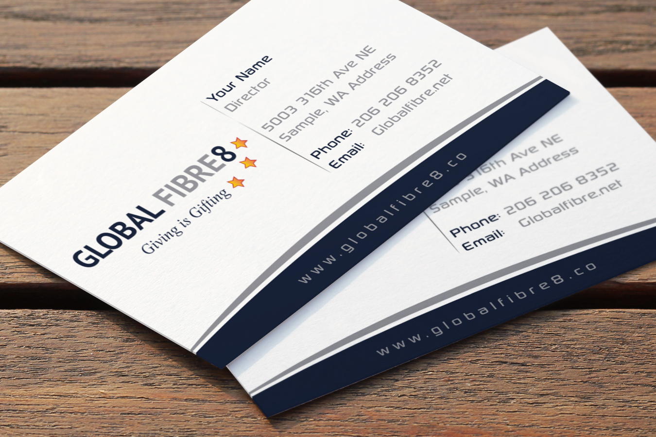Business Card Design by InfiniteDesign for this project | Design: #3339931