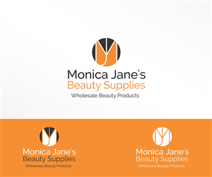 Monica Jane's Beauty Supplies / 'MJ' / Wholesale Beauty Products | Logo Design by mrSergio