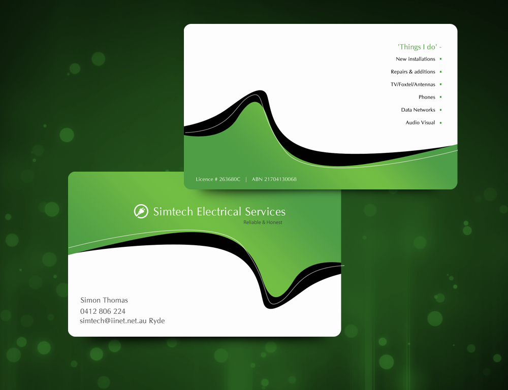 Diseño de Tarjeta de Presentación por nh5 para este proyecto | Diseño #3341876