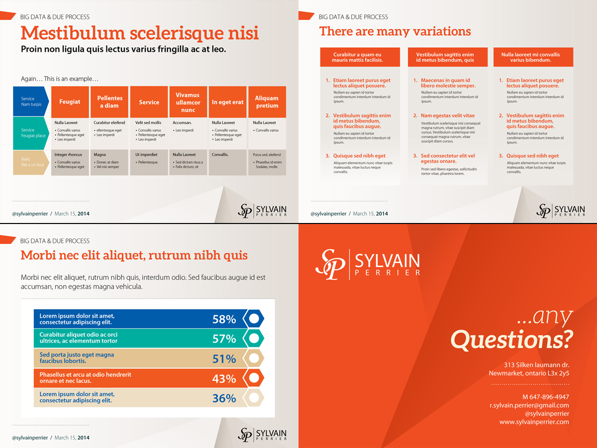 PowerPoint-Design von Ayzeek für dieses Projekt | Design #3340937