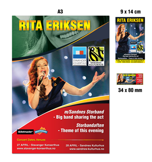 Poster-Design von meet007 für Sandnes Storband | Design: #3372754