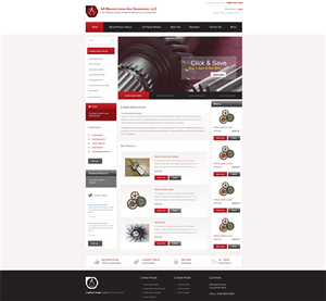 Web Design by aarsita for AA Manufacturing And Engineering, LLC | Design: #3348822