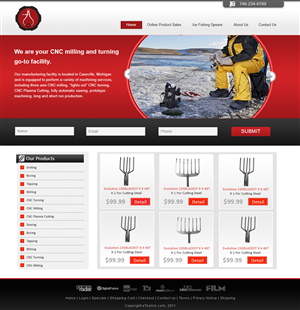Web Design by webxvision for AA Manufacturing And Engineering, LLC | Design: #3412640