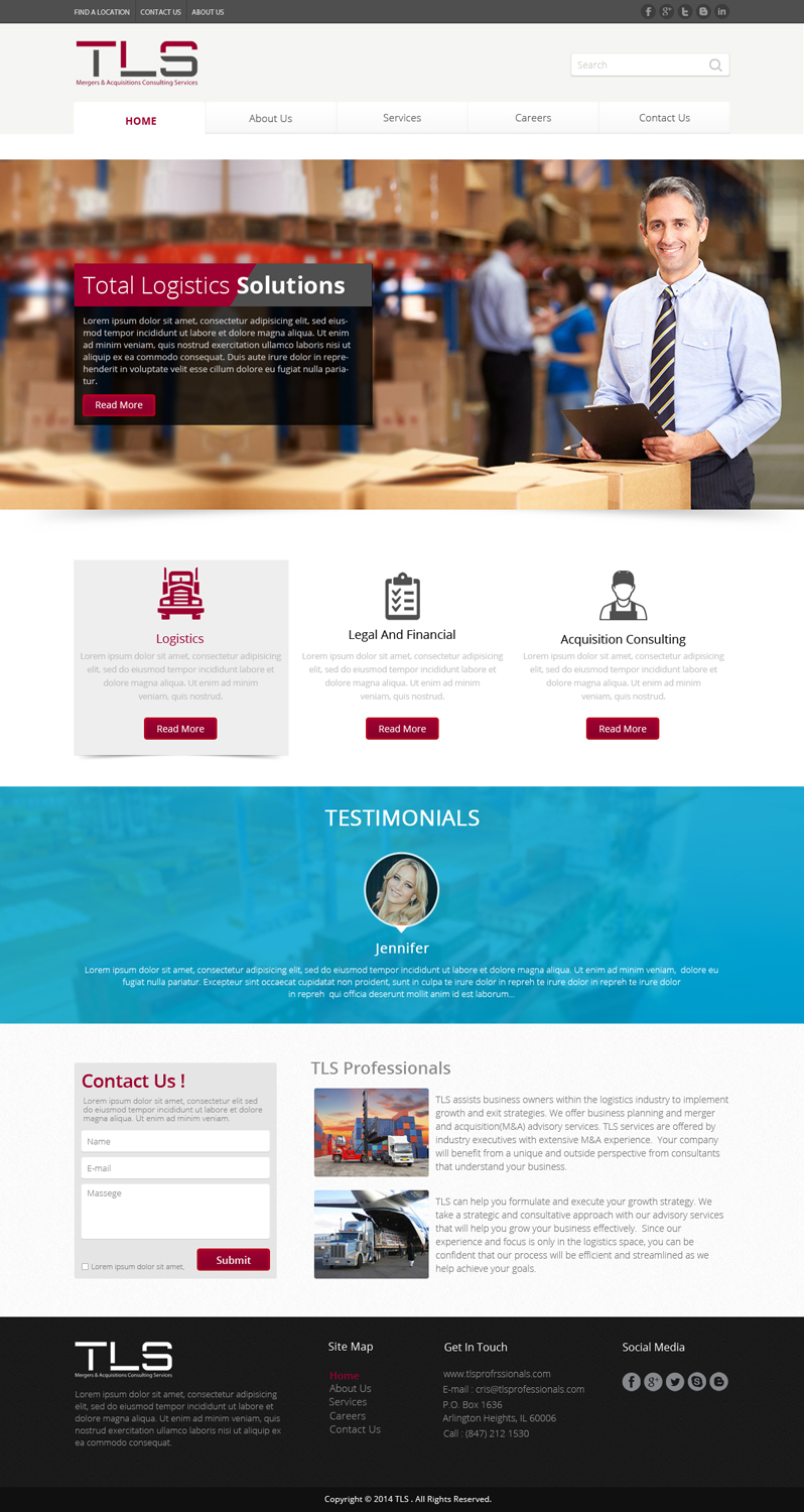 Web Design by OM for this project | Design #3451183