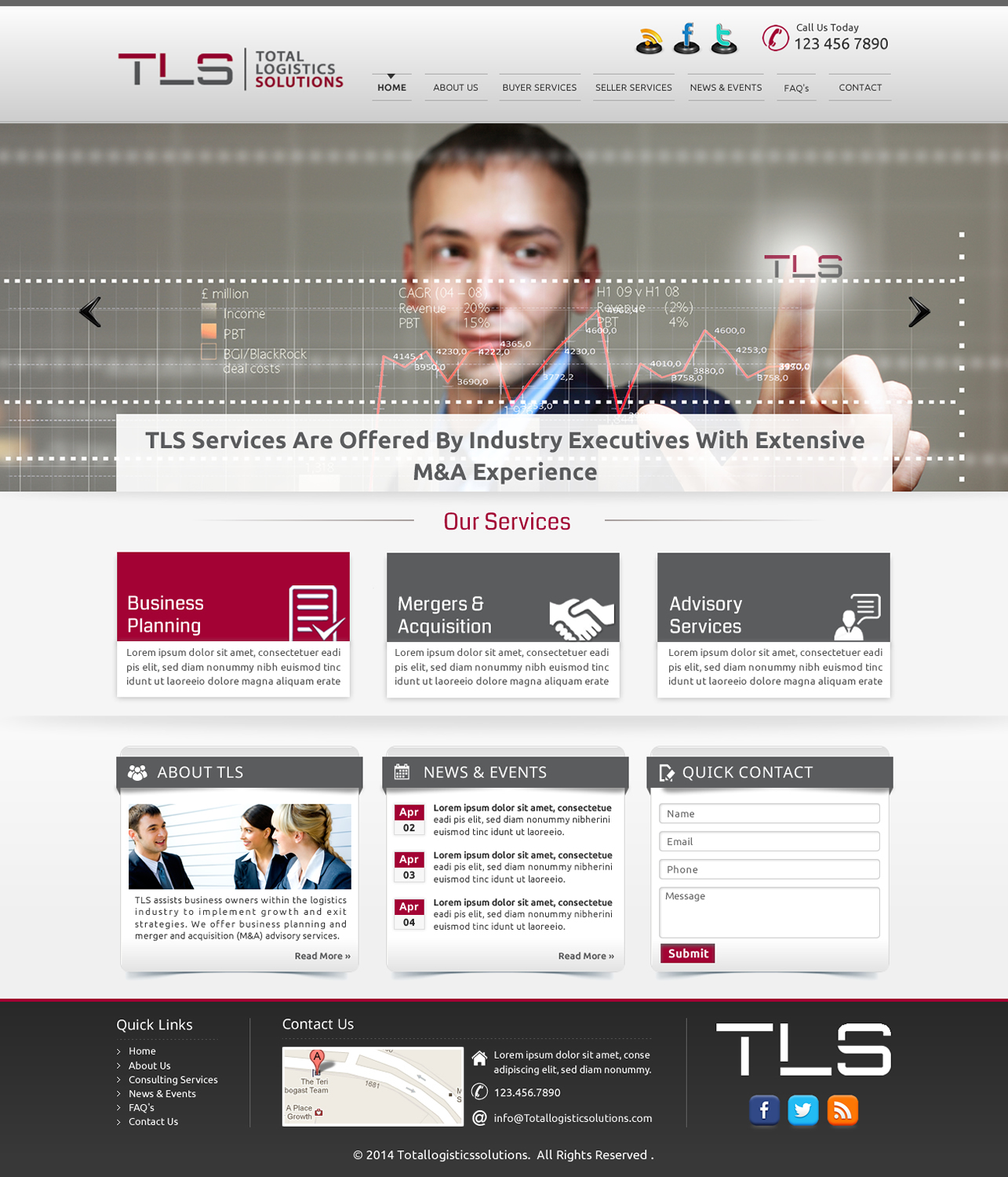 Web Design by Sbss for this project | Design #3457890