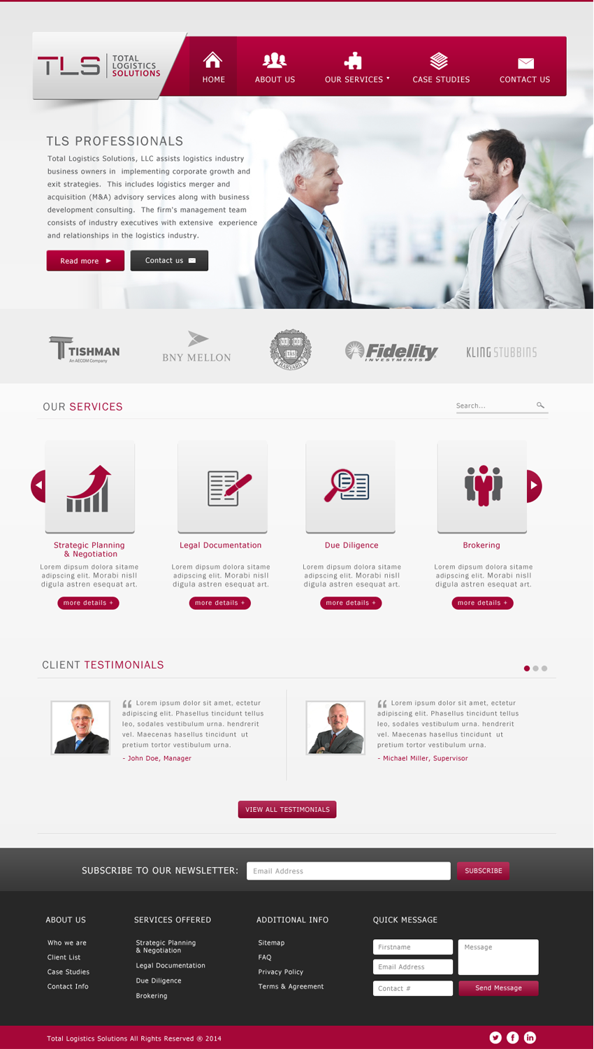 Web Design by JM for this project | Design #3437814