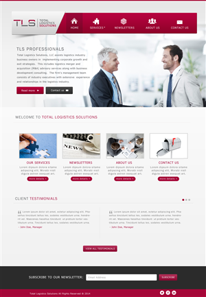 Web Design par JM pour ce projet | Design #3498214