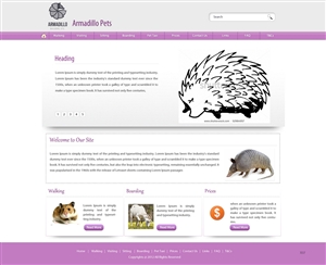 Web Design by pb for this project | Design: #854795