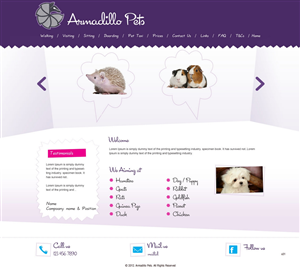 Web Design by pb for this project | Design: #860700