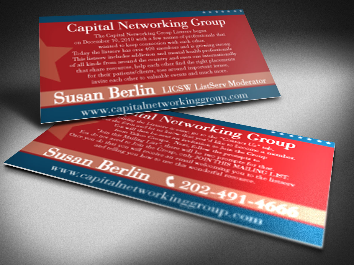 Visitenkarten-Design von charmionne für Susan Berlin & Associates | Design #3346904