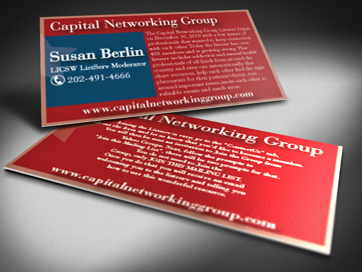 Visitenkarten-Design von charmionne für Susan Berlin & Associates | Design #3346920