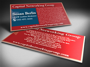 Visitenkarten-Design von charmionne für Susan Berlin & Associates | Design: #3346920