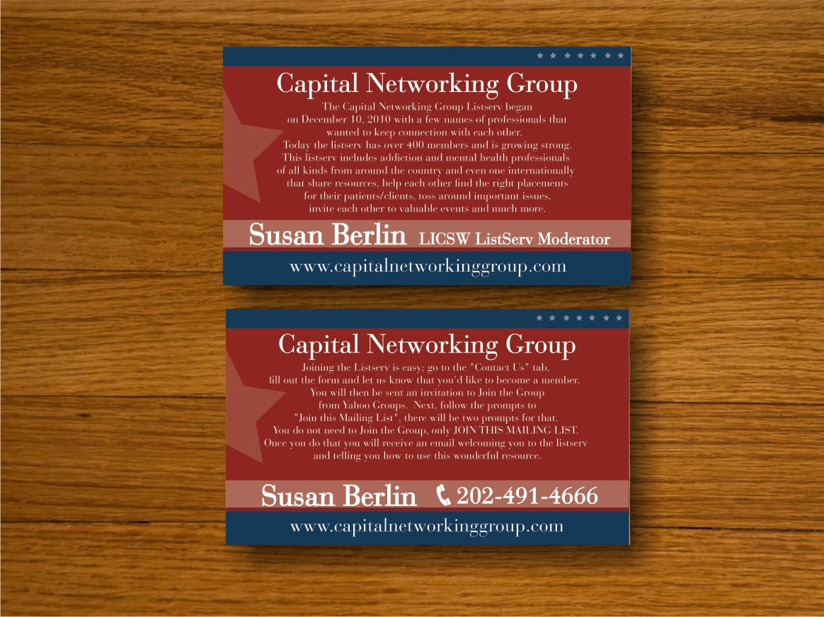 Visitenkarten-Design von charmionne für Susan Berlin & Associates | Design #3347534