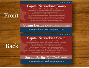 Visitenkarten-Design von charmionne für Susan Berlin & Associates | Design: #3347538