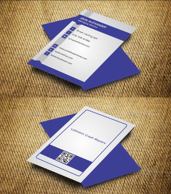 Business Card Design by AwsomeD for Lellmann Crash Repairs | Design #3363869
