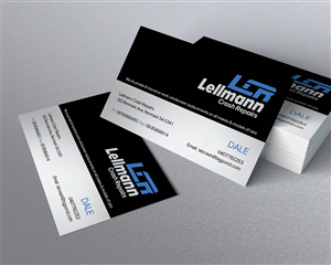 Business Card Design by diRtY.EMM for Lellmann Crash Repairs | Design: #3393552