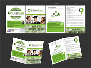 Diseño de Brochure por SiddKidd para College Quest Consulting, LLC | Diseño: #835758