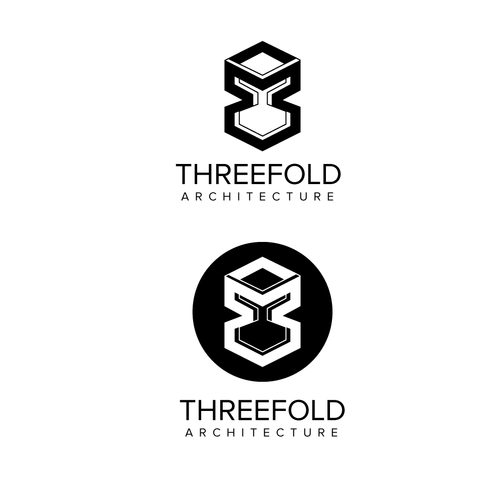 Logo Design by m for Threefold Architecture | Design #3350645