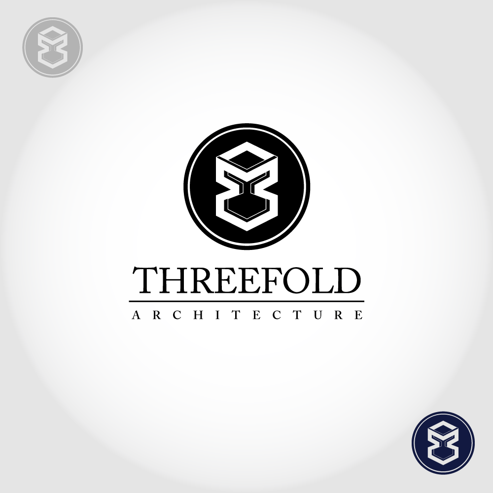 Logo Design by m for Threefold Architecture | Design #3350772
