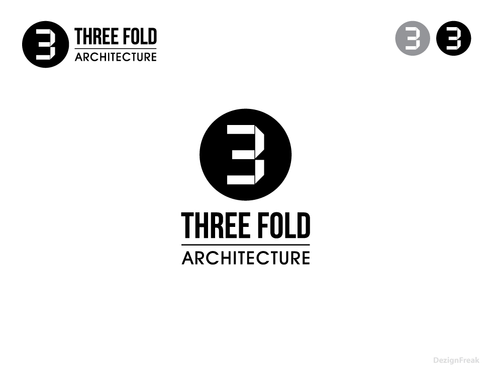 Logo Design by DezignFreak for Threefold Architecture | Design #3384590