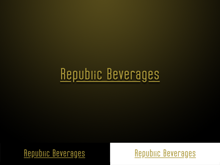 Logo Design by Omee for Republic Beverages | Design #834073