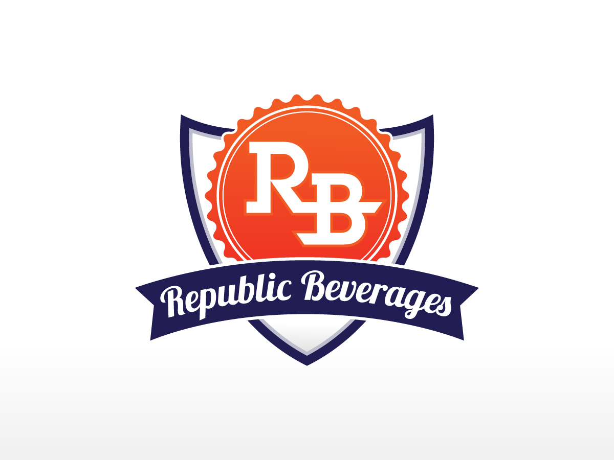 Logo Design by Vectostyler for Republic Beverages | Design #837411