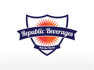 Logo Design by Vectostyler for Republic Beverages | Design #843081